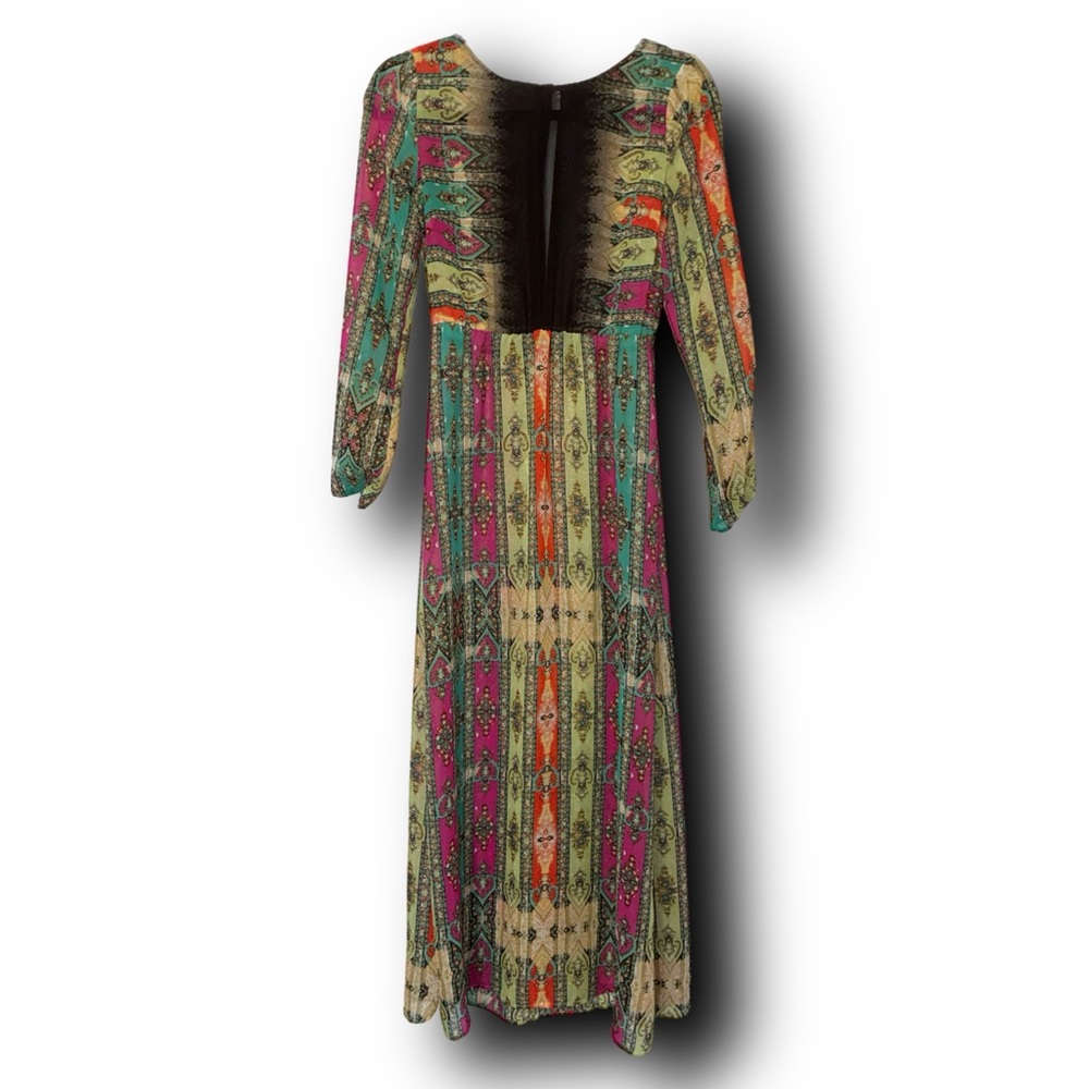 Petticoat Alley Sheer Boho Maxi Dress Whimsigoth Festival